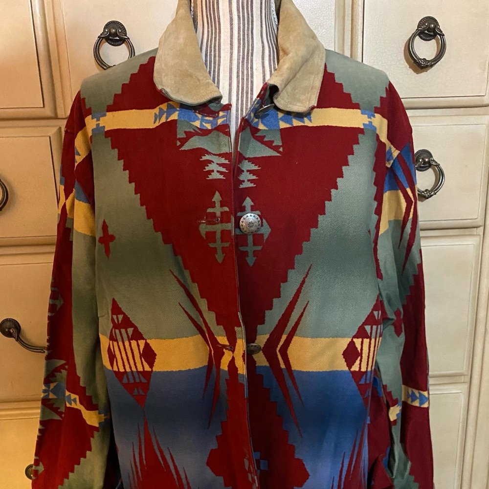 Vintage Jones New York Southwestern Jacket 2X